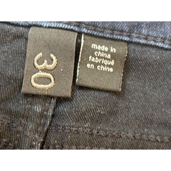 Club Monaco Womens Jeans Straight Leg Mid Rise Five Design Pockets Blue Size 30 - Picture 8 of 11